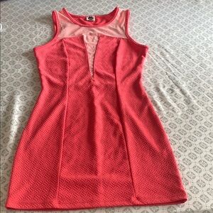 Pink Halter Bodycon Mini Dress for Cocktail